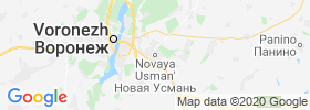 Novaya Usman' map